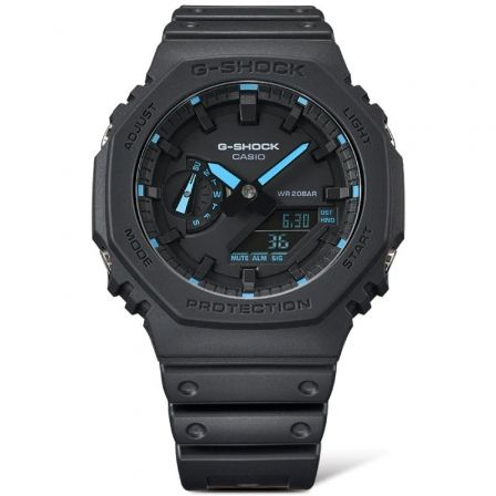 Casio G-Shock GA-2100-1A2ER Negro y Azul